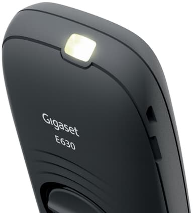 Gigaset Dect E630 trådløs hjemmetelefon (sort)