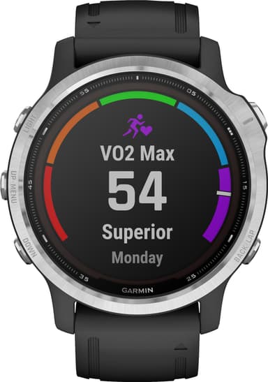 Garmin Fenix 6s Solar multisportsklokke (sølv)