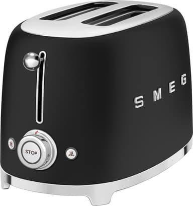 Smeg brødrister TSF01BLMEU (matt sort)