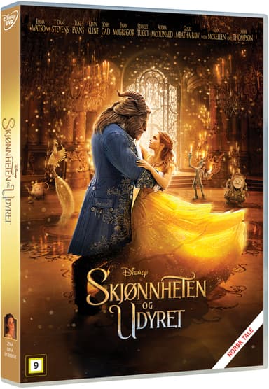 SKJØNNHETEN OG ODYRET (DVD)