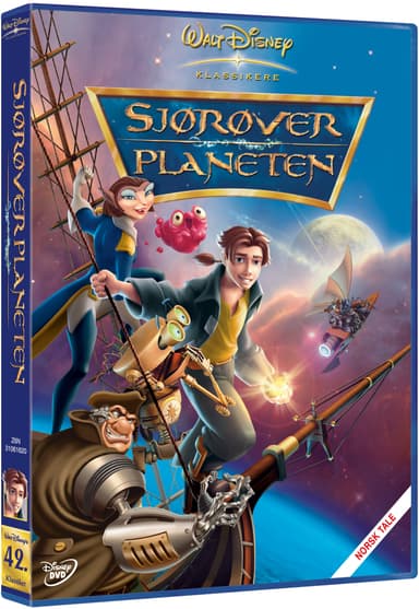 SJØRØVERPLANETEN (DVD)