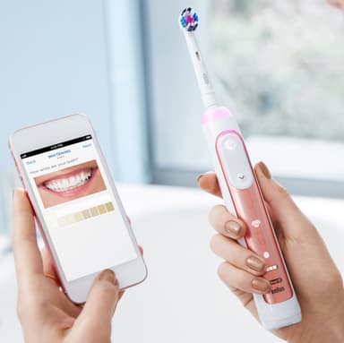Oral-B Genius 9300 elektrisk tannbørste (rosegull)