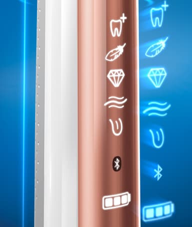 Oral-B Genius 9300 elektrisk tannbørste (rosegull)