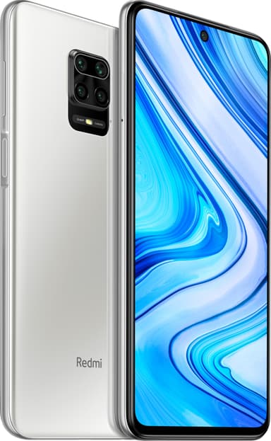 Xiaomi Redmi Note 9 Pro smarttelefon 6/128GB (glacier white)