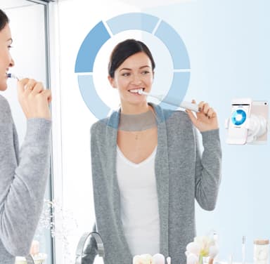 Oral-B Genius 9300 elektrisk tannbørste (rosegull)