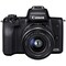 Canon EOS M50 kompakt systemkamera +15-45 IS STM obj. (sort)