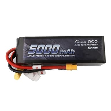 3s 5000mAh - 50C - Gens Ace XT60 Short