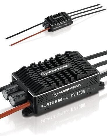 Hobbywing Platinum V4 130A OPTO HV 6-14s