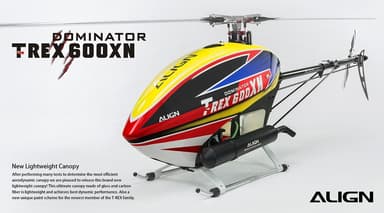 Align T-Rex 600XN Dominator Super Combo med motor