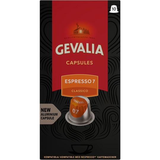 Gevalia Espresso 7 Classico kapsler