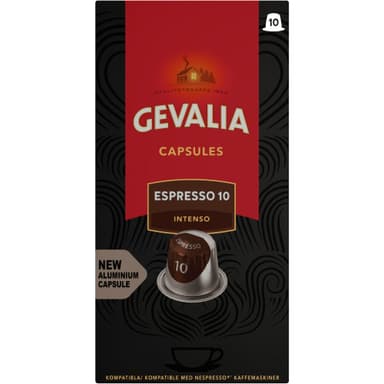 Gevalia Espresso 10 Intenso kapsler
