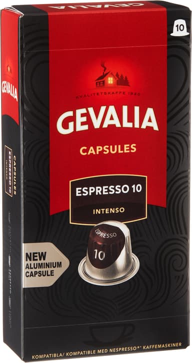 Gevalia Espresso 10 Intenso kapsler