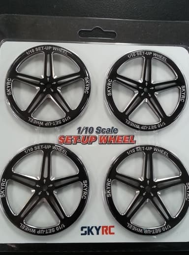 SkyRC 1/10 Set Up Wheel 4pcs