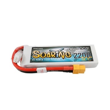2s  2200mAh - 30C - Gens Ace Soaring XT60