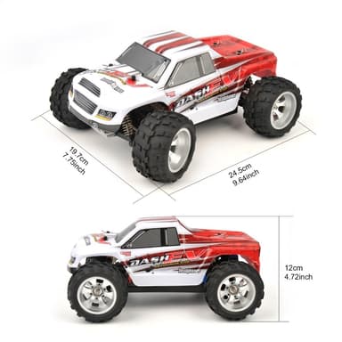 WLToys Monster A979-B 1/18 4WD 70km/h - Komplett