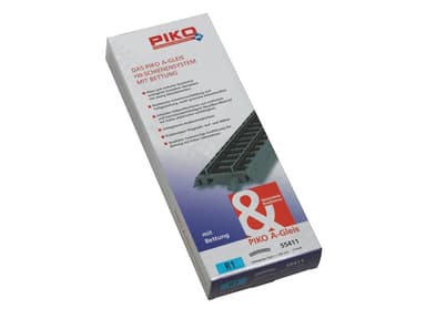 PIKO Skinnesett A 360mm sving R1 - 6 stk