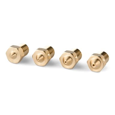 PrimaCreator P120 Mixed Size Brass Nozzle x 4