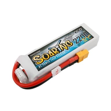 3s 2200mAh - 30C - Gens Ace Soaring XT60