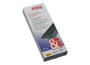 PIKO Skinnesett A 239mm rett - 6 stk