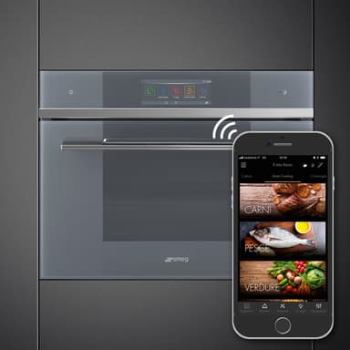 Smeg kompaktovn SF4106WMCS
