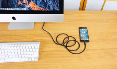 Fuse Chicken Titan+ Lightning-kabel 1,5 m (sort)