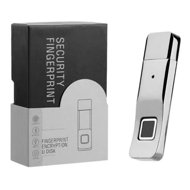 32 GB fingeravtrykkskryptert USB-minne