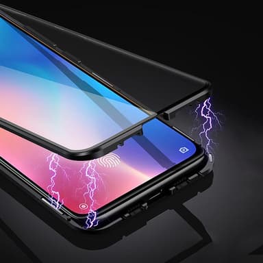 INF Xiaomi Mi CC9 skall dobbeltsidig herdet glass svart