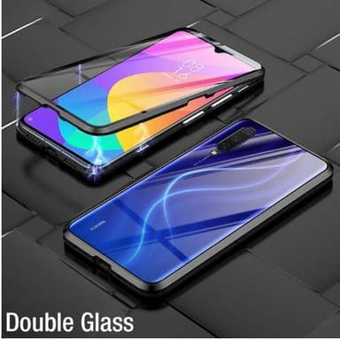 INF Xiaomi Mi CC9 skall dobbeltsidig herdet glass svart