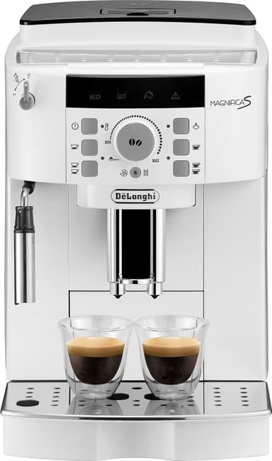 DeLonghi Magnifica S kaffemaskin ECAM22110 (hvit)
