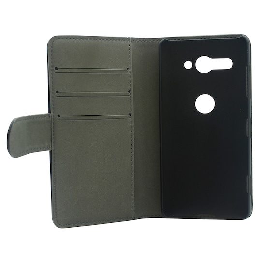 Gear lommebokdeksel for Sony Xperia XZ2 Compact (sort)