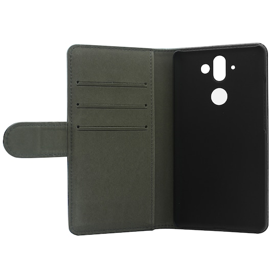 Gear lommebokdeksel for Nokia 8 Sirocco (sort)