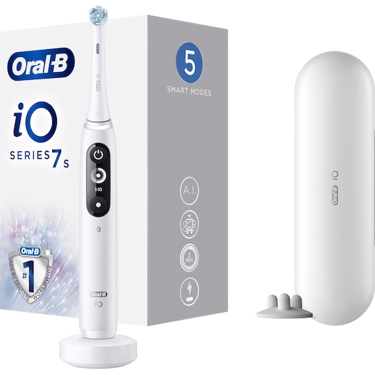 Oral-B iO7 elektrisk tannbørste IO7WH (hvit)