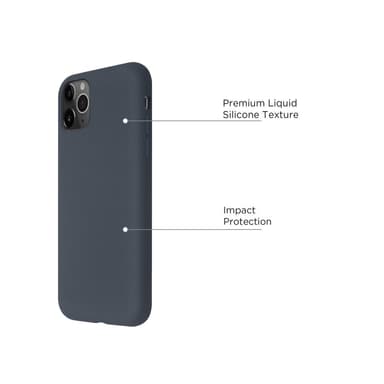 iPhone 11 Pro Max Flytende silikon deksel- Blue