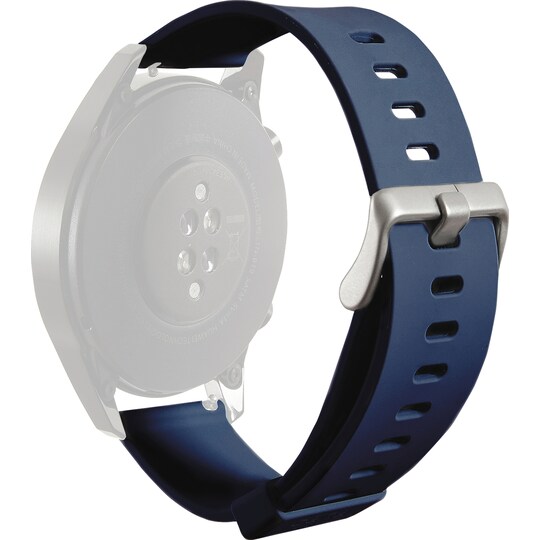 Puro Universal klokkereim i silikon 20 mm (marineblå)