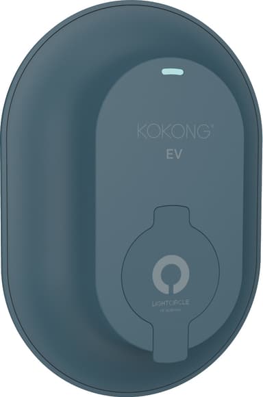 Kokong Ev10 Fjord Wallbox elbillader (blå)