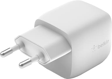 Belkin BOOST CHARGE USB-C GaN vegglader 30W (hvit)