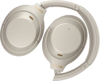 Sony trådløse around-ear hodetelefoner WH-1000XM4 (sølv)