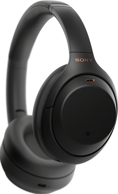 Sony trådløse around-ear hodetelefoner WH-1000XM4 (sort) - Elkjøp