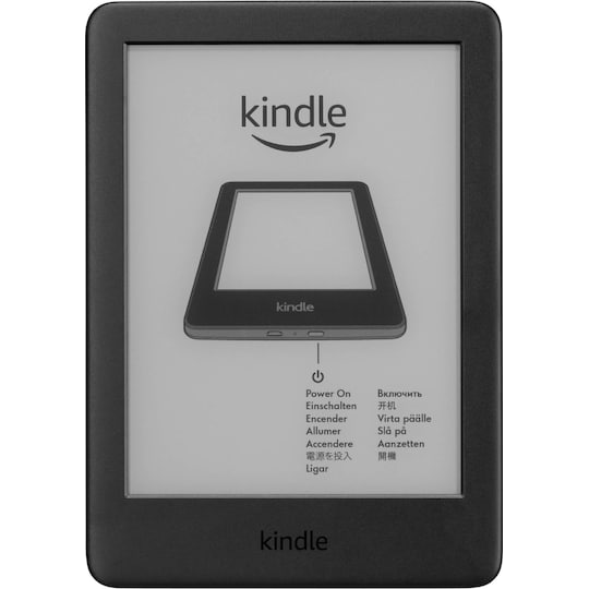 Amazon Kindle 6" (2019) lesebrett (sort)
