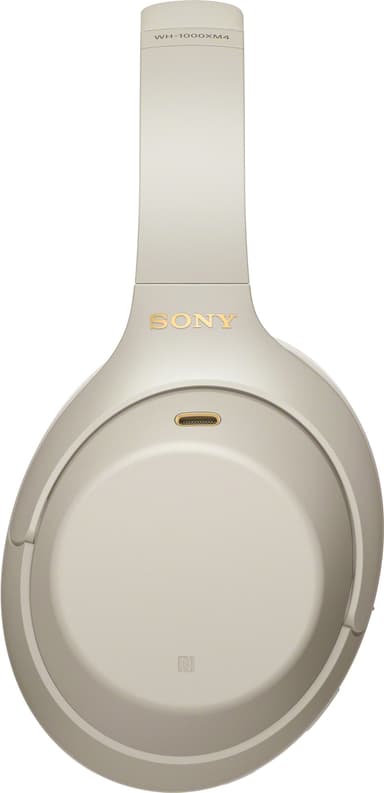 Sony trådløse around-ear hodetelefoner WH-1000XM4 (sølv)