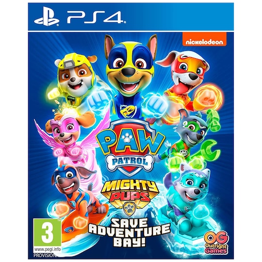 PAW Patrol: Mighty Pups Save Adventure Bay (PS4)