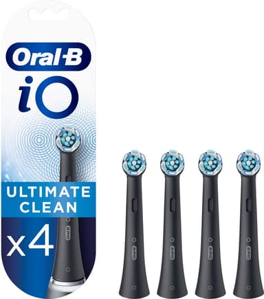 Oral-B iO Ultimate Clean tannbørste refill IOREFILL4BK (svart)