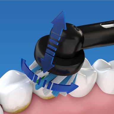 Oral-B Pro 2 2500 elektrisk tannbørste gavesett 319412 (sort)