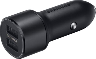 Samsung Dual Fast 15W billader (sort)