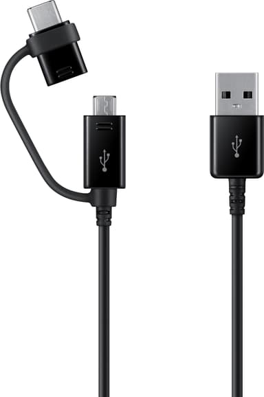 Samsung Dual Fast 15W billader (sort)