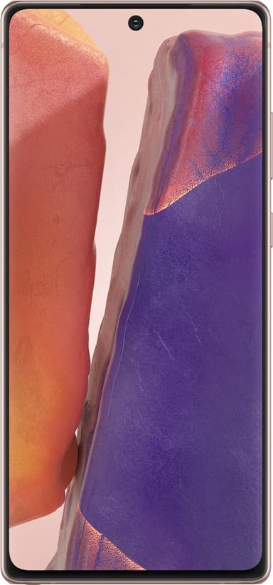 Samsung Galaxy Note20 5G smarttelefon 8/256GB (mystic bronze)