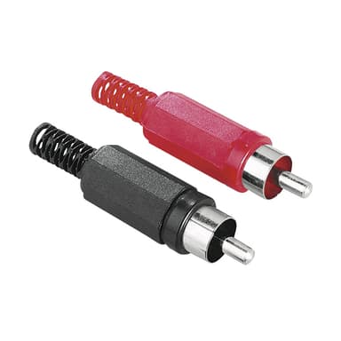 Hama RCA-plugger L/R Phono (2 stk)