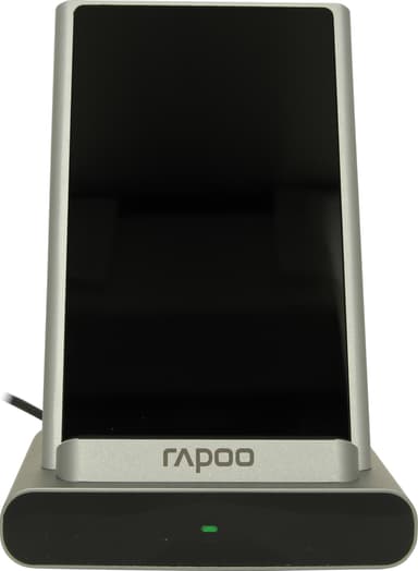 RAPOO Qi trådløs ladestativ XC350 (sort/sølv)