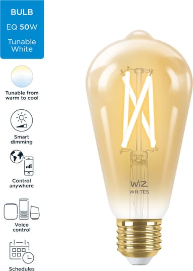 Wiz Light LED-pære 7W E27 871869978723300