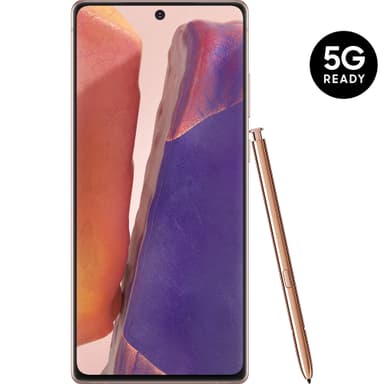 Samsung Galaxy Note20 5G smarttelefon 8/256GB (mystic bronze)